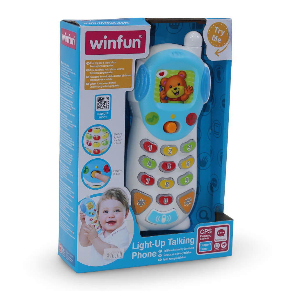 WinFun Light Up Talking Phone