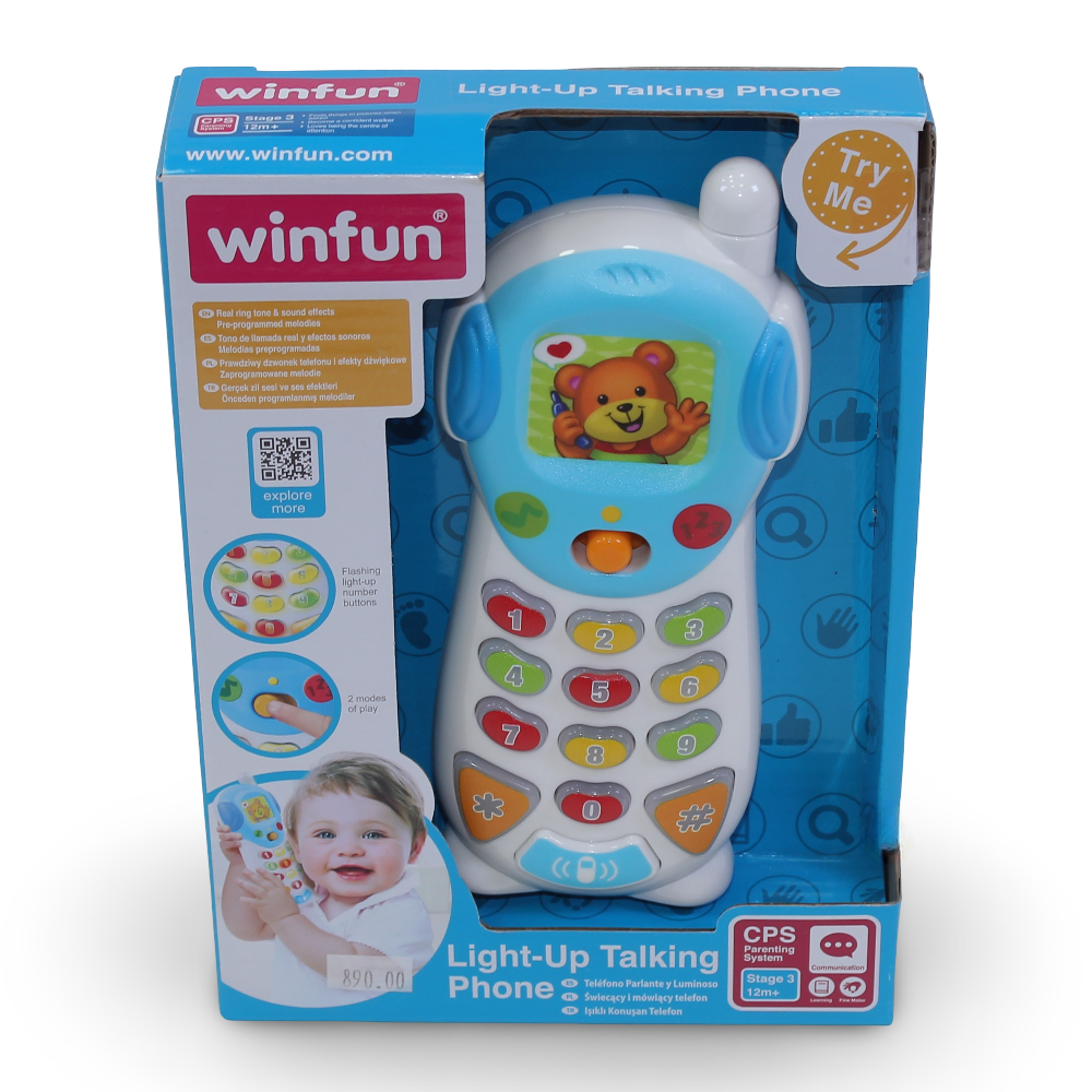 WinFun Light Up Talking Phone
