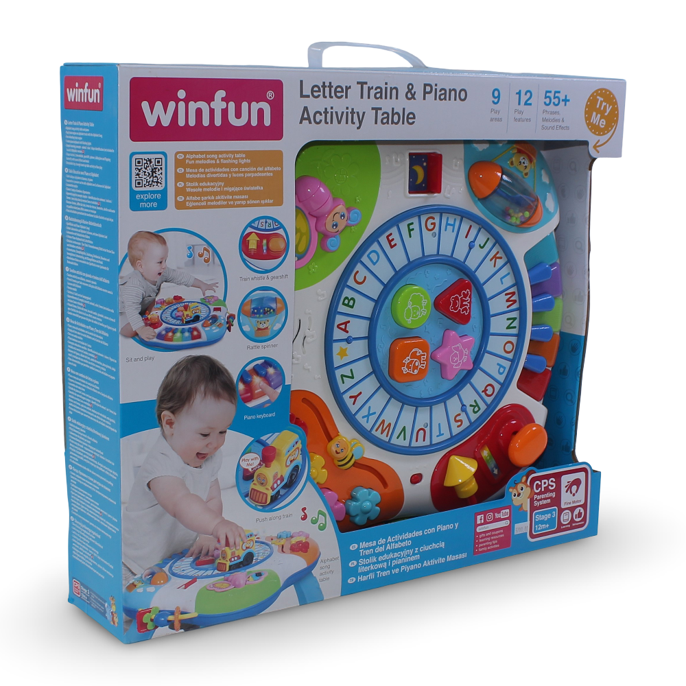 WinFun Letter & Piano Table