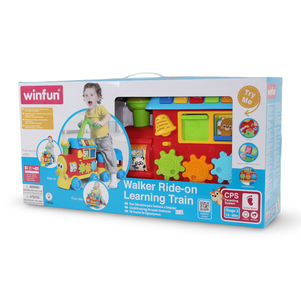 Winfun Walker Ride-on Learning Train