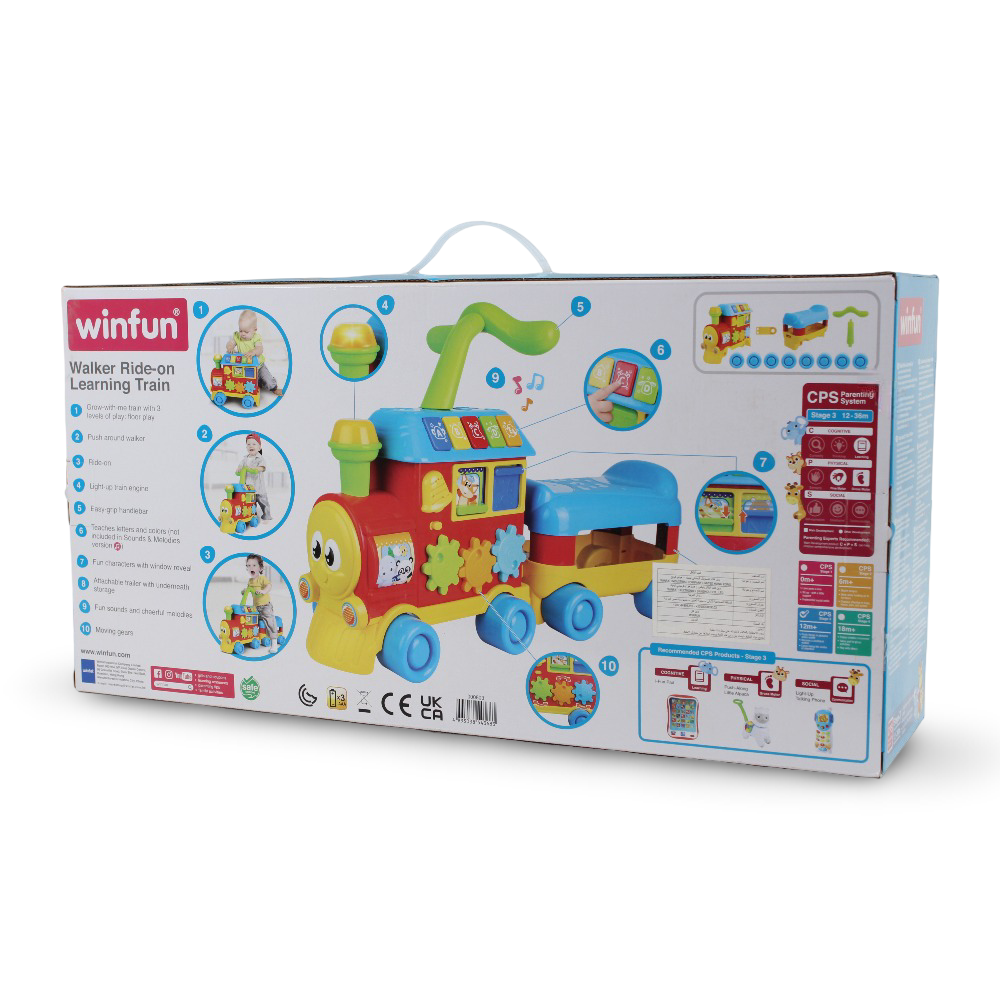 WinFun Walker Ride-on Learning Train