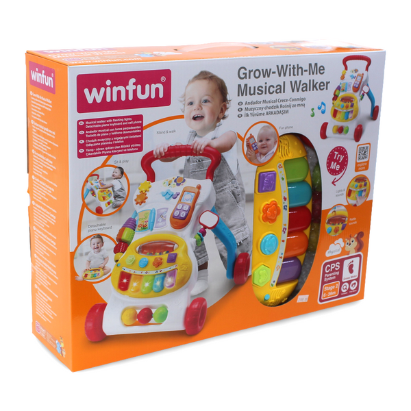 WinFun Puppy With Me Push Activity Walker