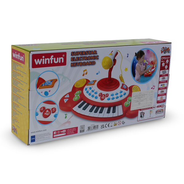 WinFun Superstar Electronic Keyboard Winfun