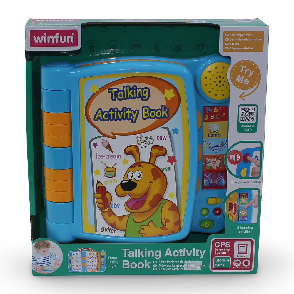 WinFun Talking Activity Book Game