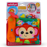 WinFun Jungle Animals Sensory Book