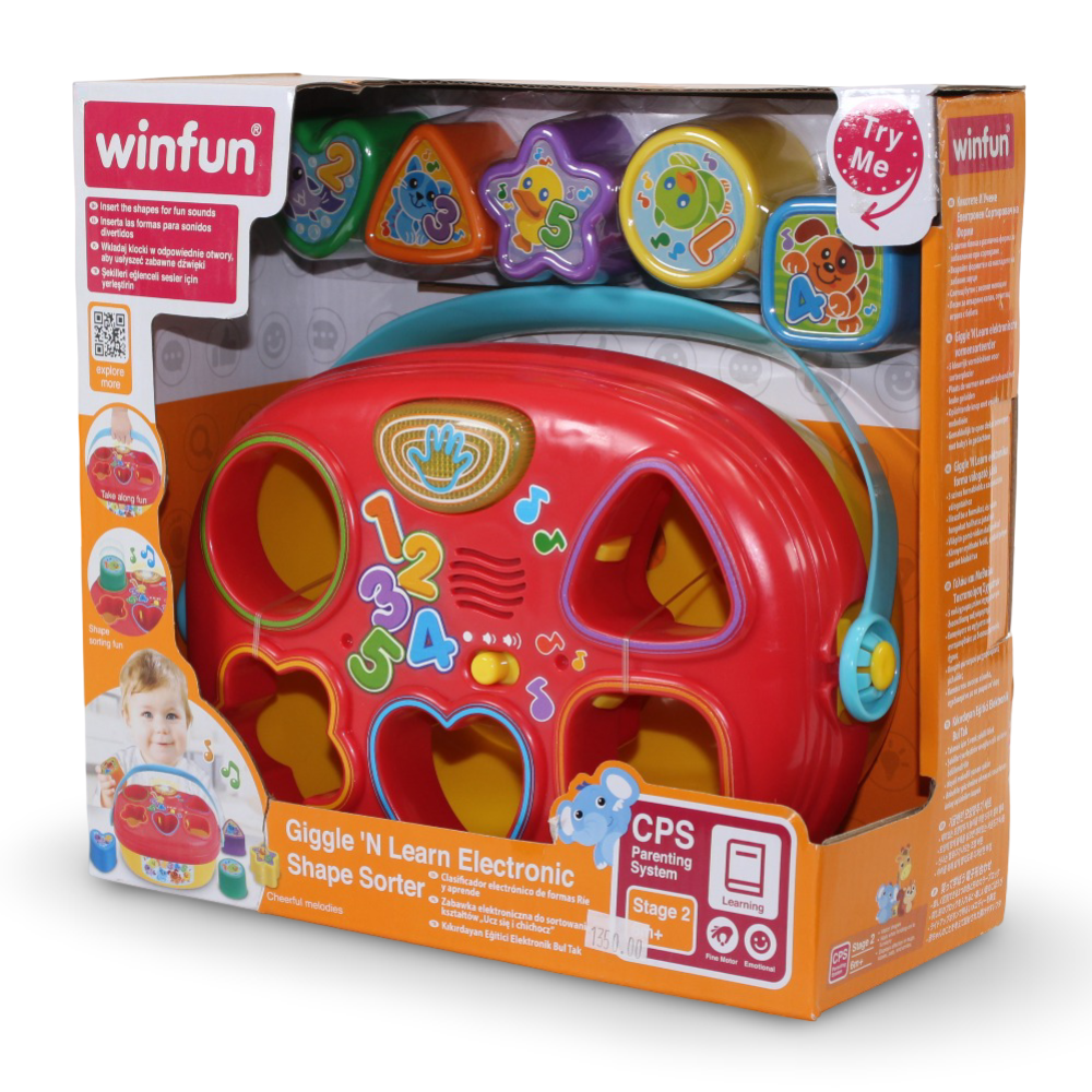 WinFun Giggle 'N Learn Electronic Shape Sorter
