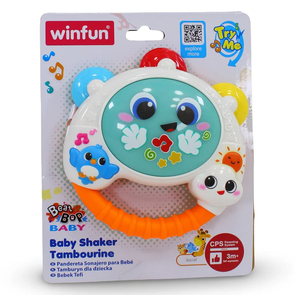 WinFun Baby Shaker Tambourine
