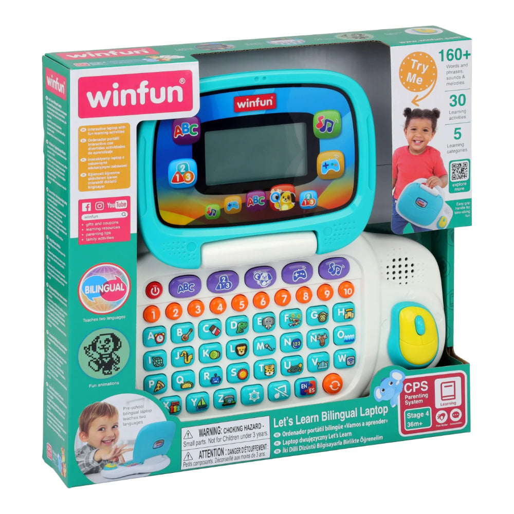 WinFun Let's Learn Bilingual Laptop