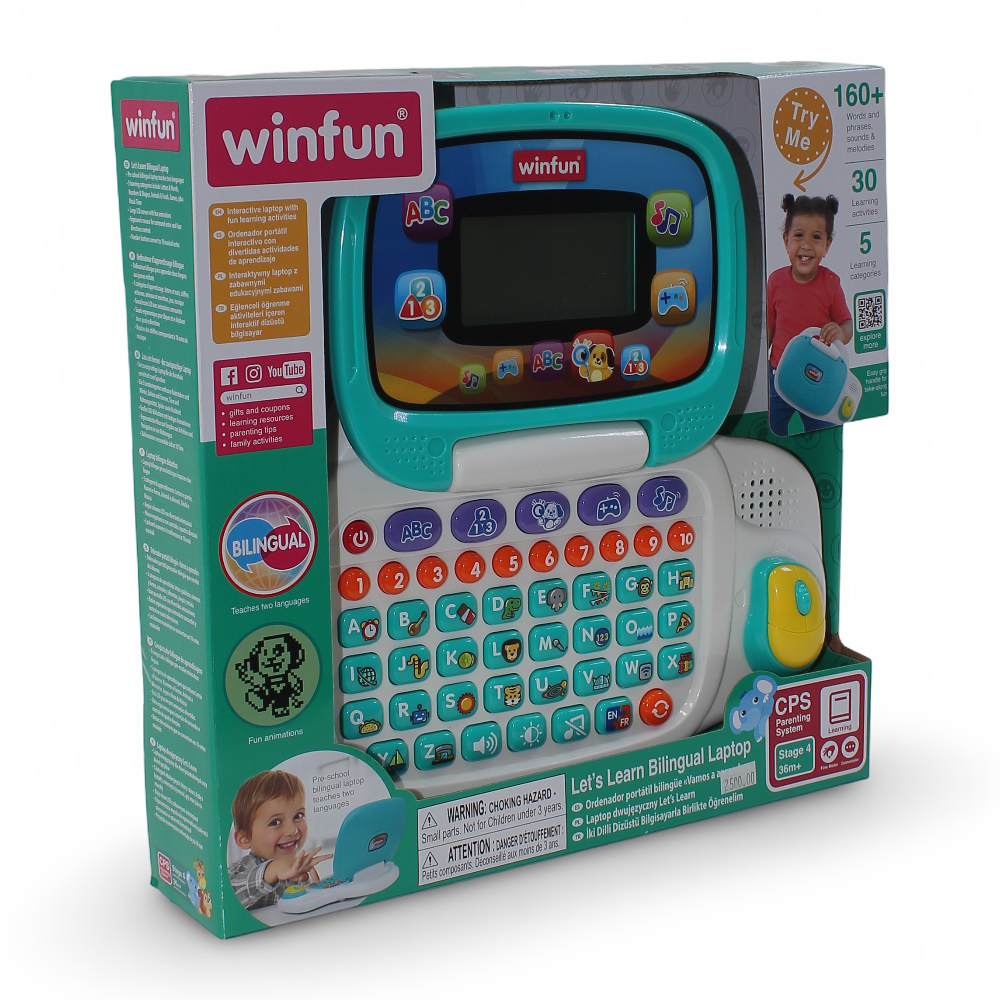 WinFun Let's Learn Bilingual Laptop