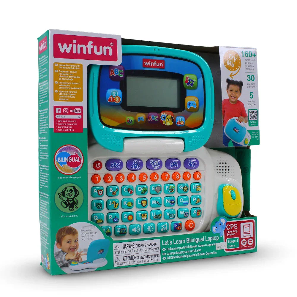 WinFun Let's Learn Bilingual Laptop