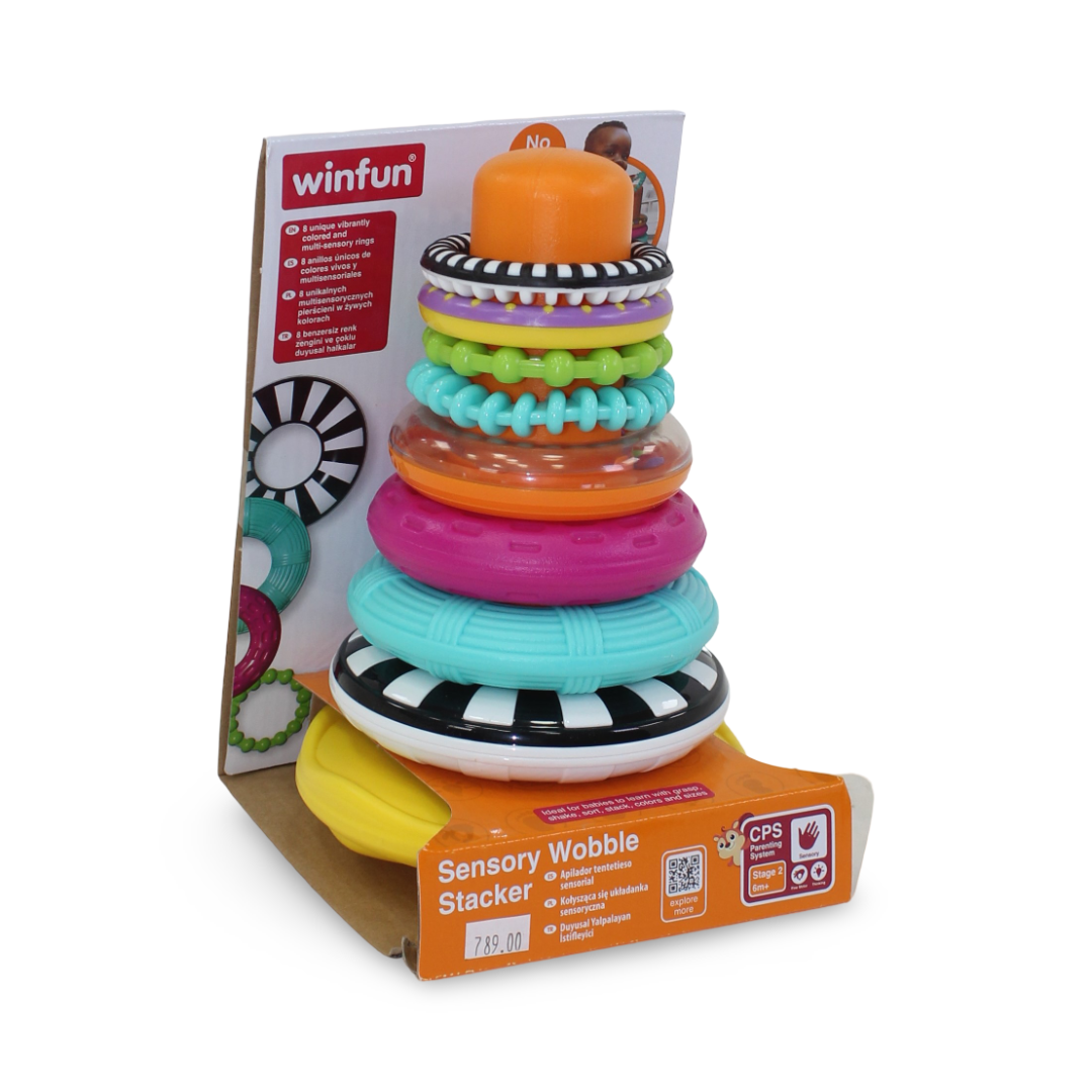 WinFun Sensory Wobble Stacker