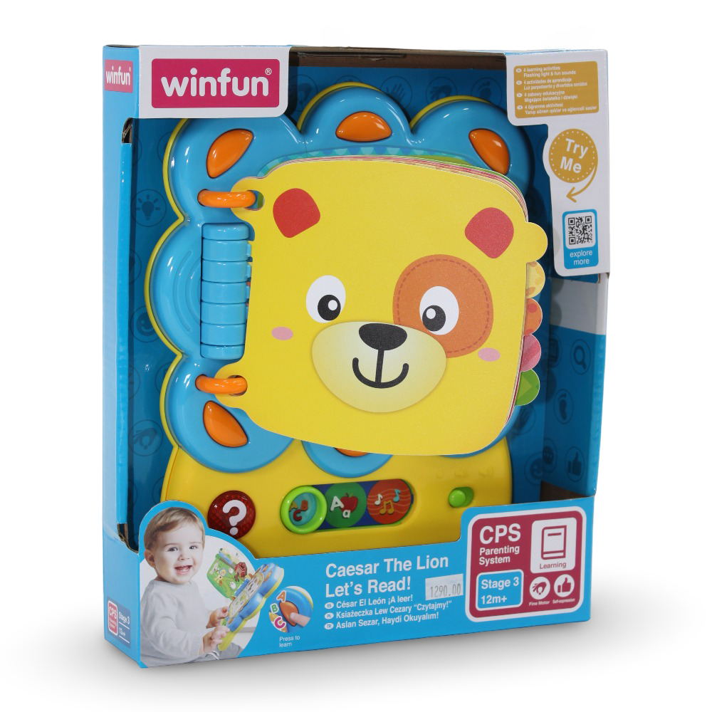 WinFun Caesar The lion Let`s Read
