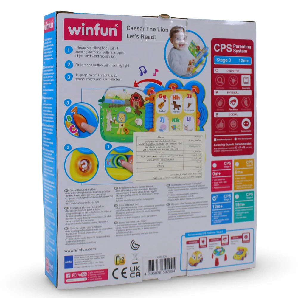 WinFun Caesar The lion Let`s Read