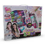 So Beads Deluxe Loom Rubber Band Jewelry Maker Craft Kit