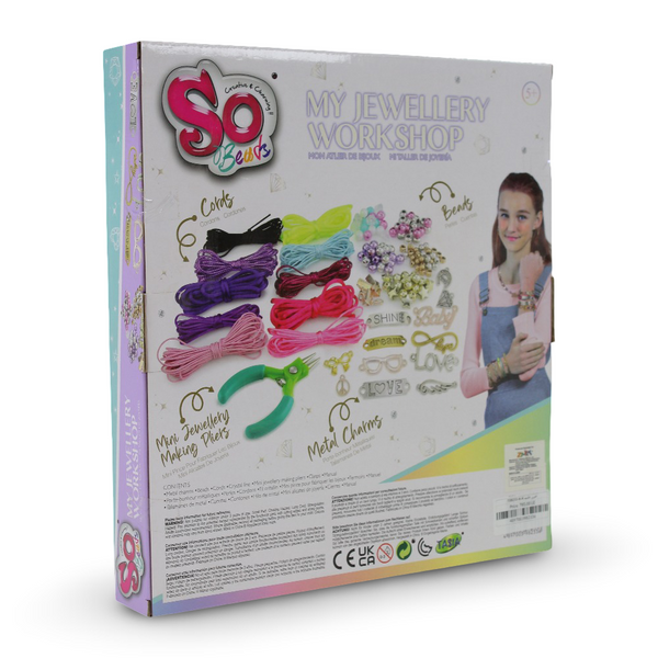 مجموعة ورشة عمل المجوهرات "So Beads" الخاصة بي