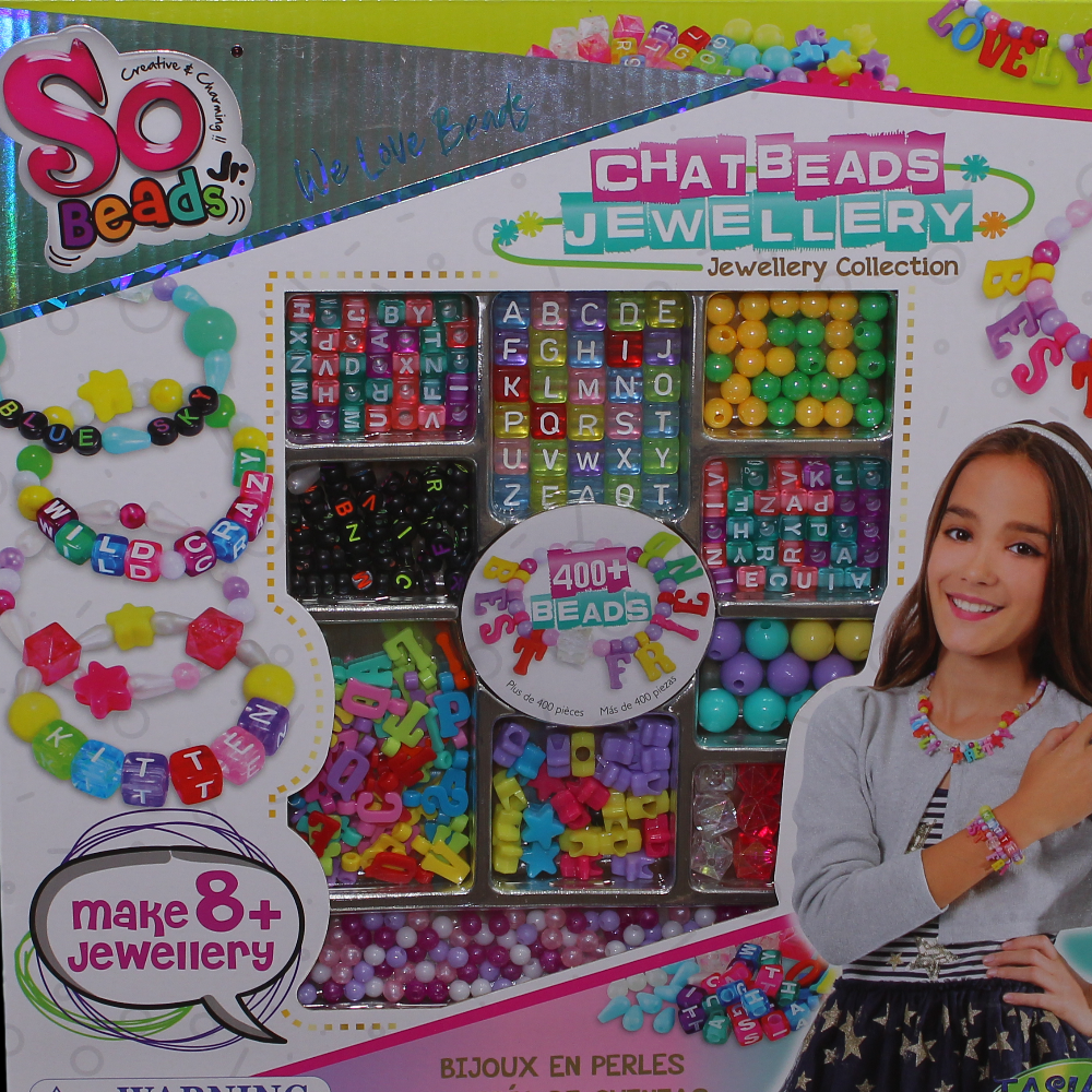 So Beads Chat Beads Jewellery Making Kit