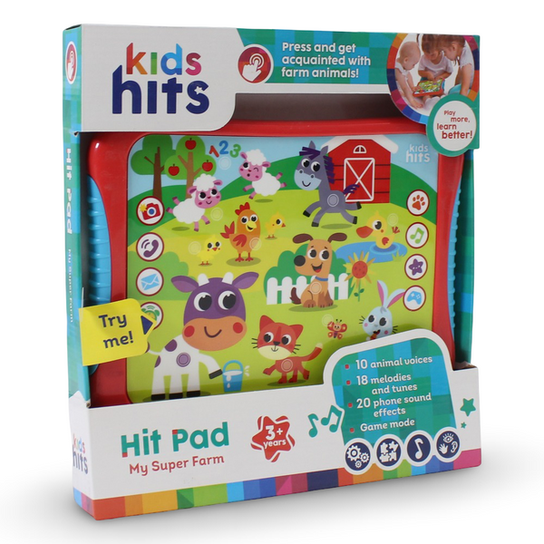Kids Hits لوحة اللمس مزرعتي الخارقة