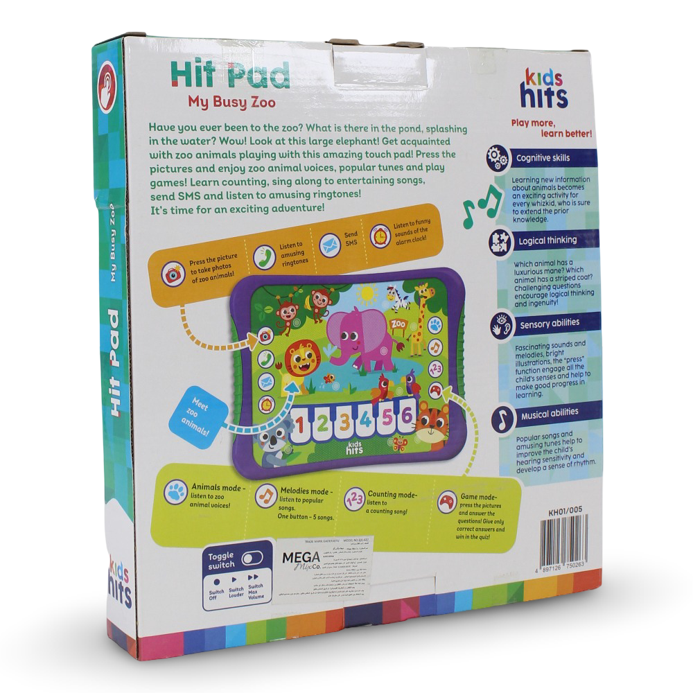 Kids Hits Hit Pad My Busy Zoo