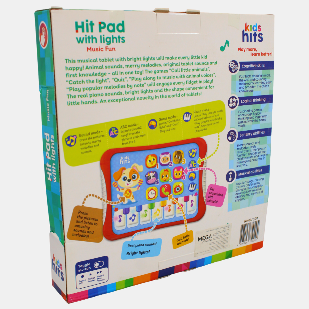 Kids Hits Pad with Lights & Music – Fun Learning for Kids