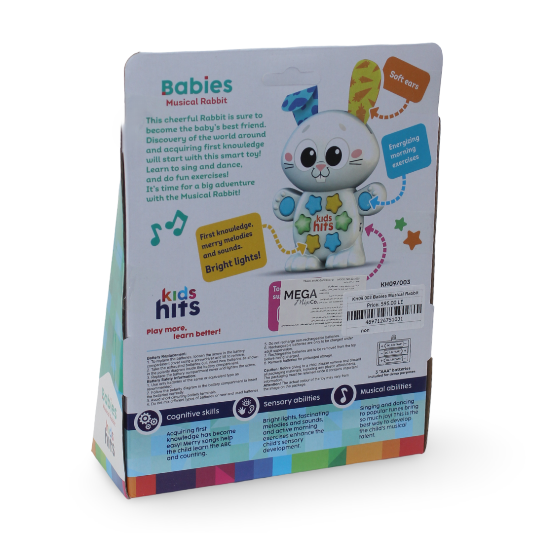 Kids Hits Babies Musical Rabbit