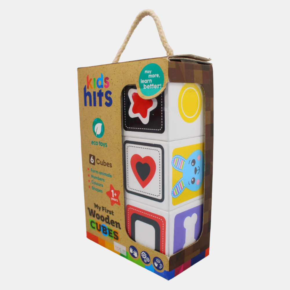 Kids Hits My First Wooden Cubes
