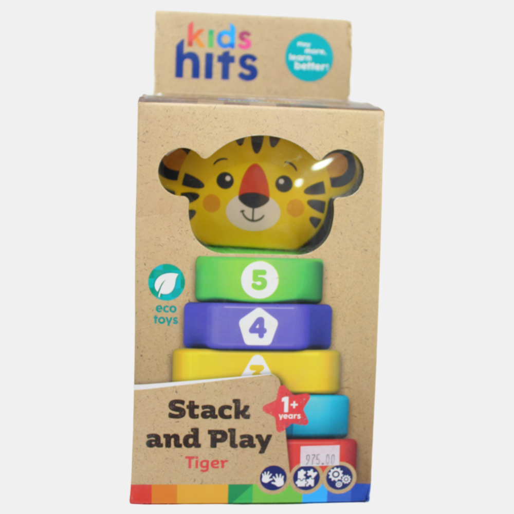 KH20/014\Wooden Stack and Play Tiger