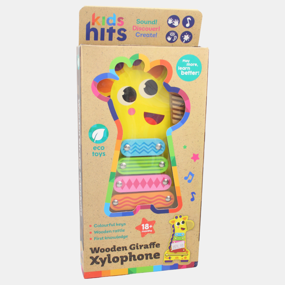Kids Hits Wooden Giraffe Xylophone