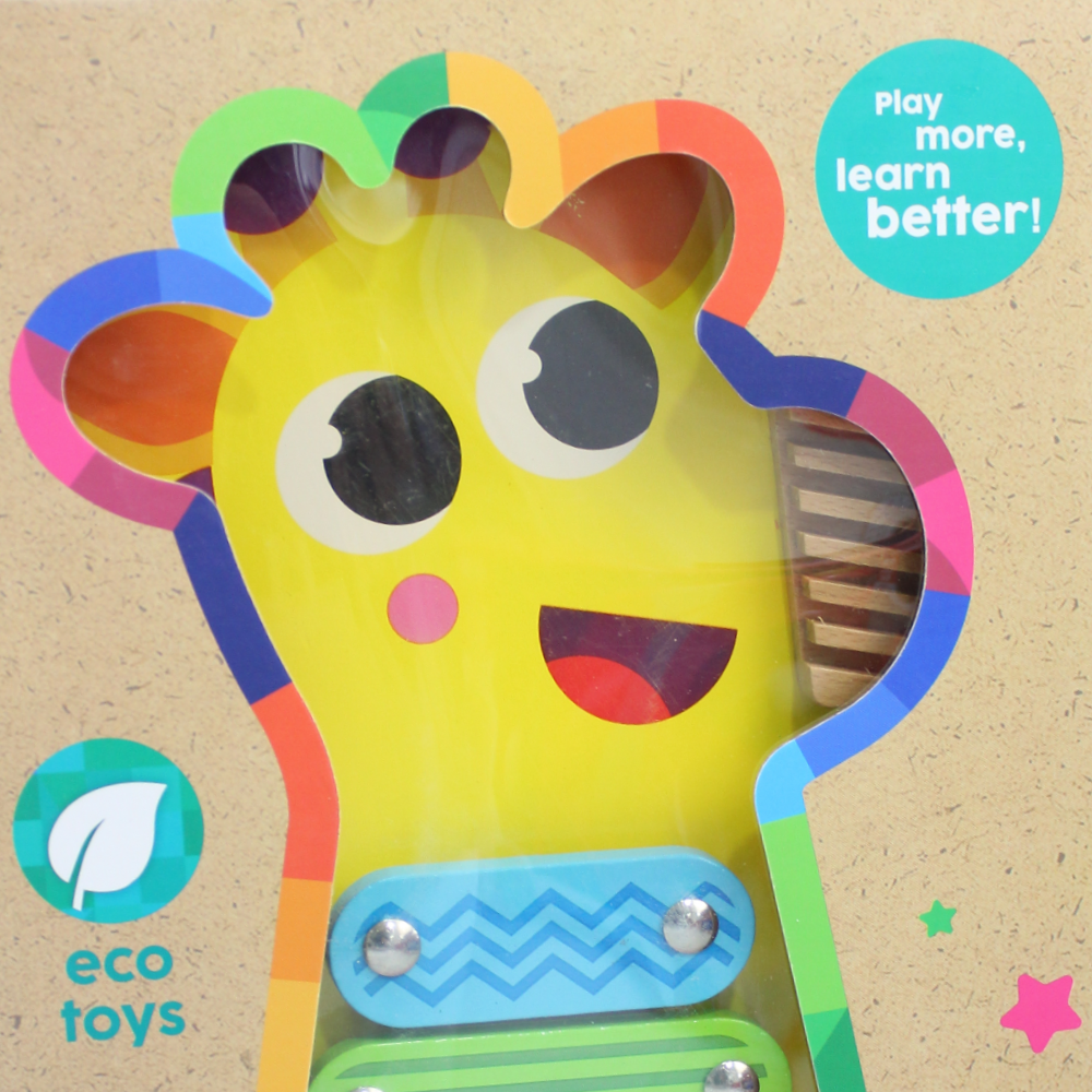 Kids Hits Wooden Giraffe Xylophone