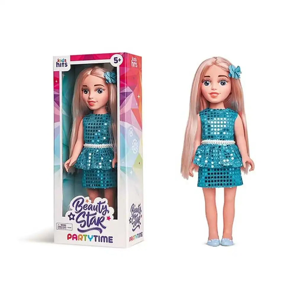 Kids Hits Beauty Star Party Time Doll