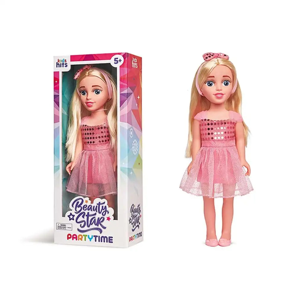 Kids Hits Beauty Star Party Time Doll