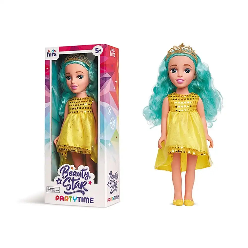Kids Hits Beauty Star Party Time Doll