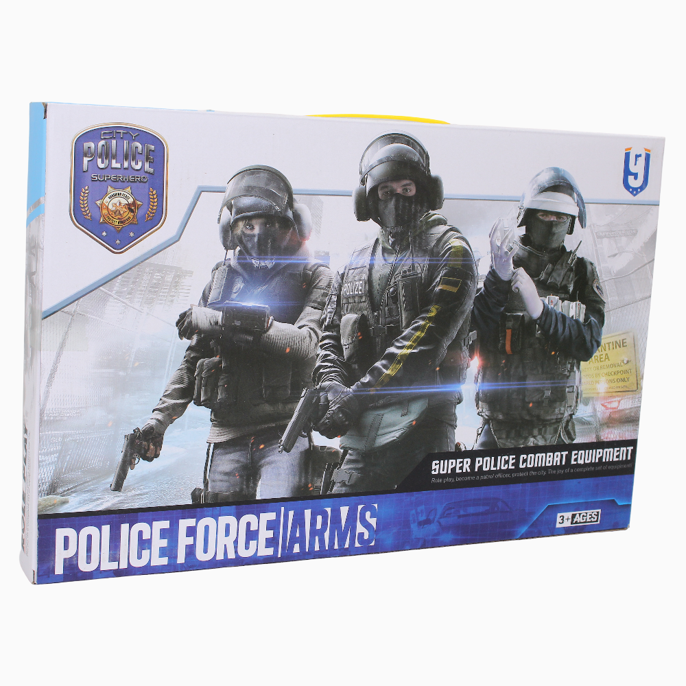 Police Force Set - 7 Pcs