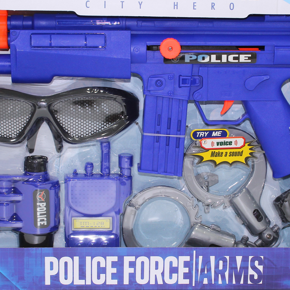 Police Force Set - 7 Pcs