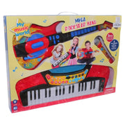 Organ + Guitar and Microphone Set for Children, with Drums