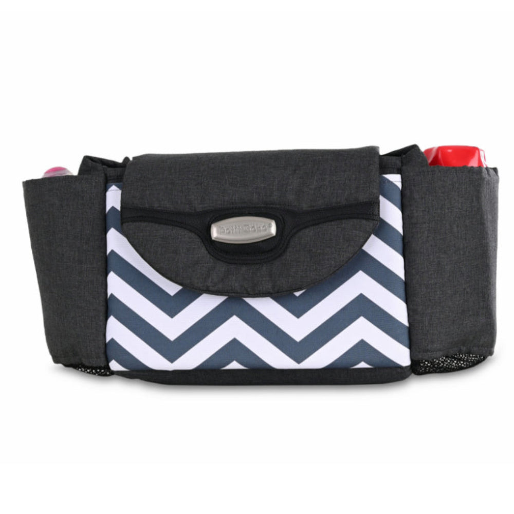 Petit Bebe Formi Stroller Organizer Bag – Zigzag Print