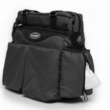 Petit Bebe Baby Diaper Bag Premium – Black & Black