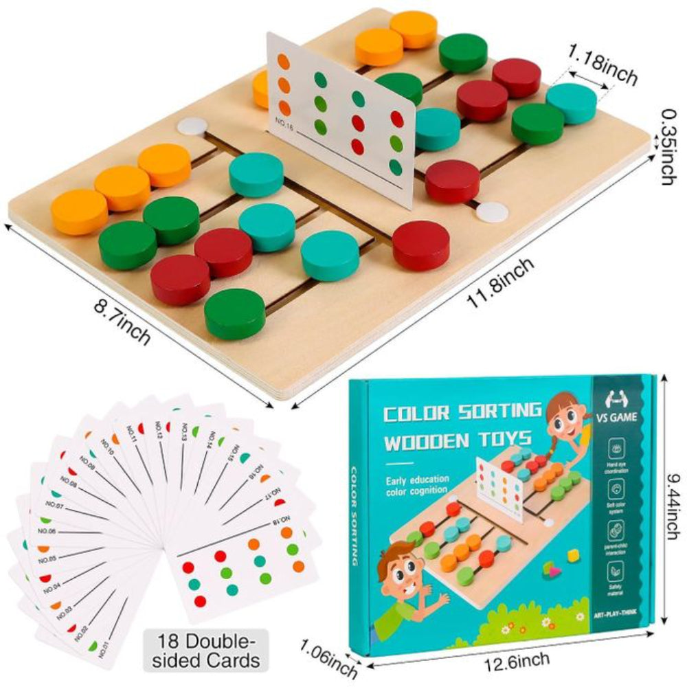 Four Color Logic Challenge Game – 2 Players