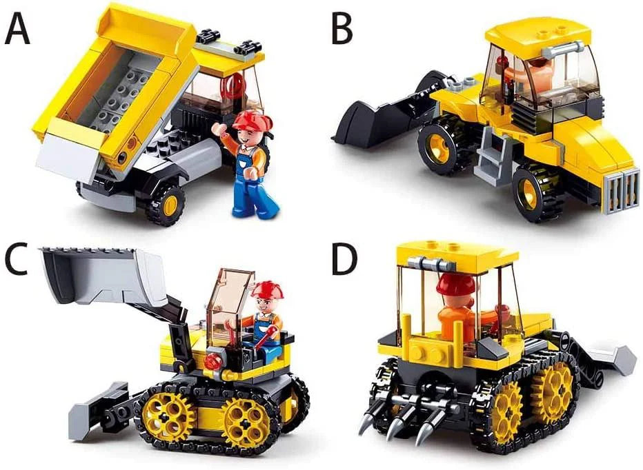 Sluban Assorted Town Construction Building Blocks Sets