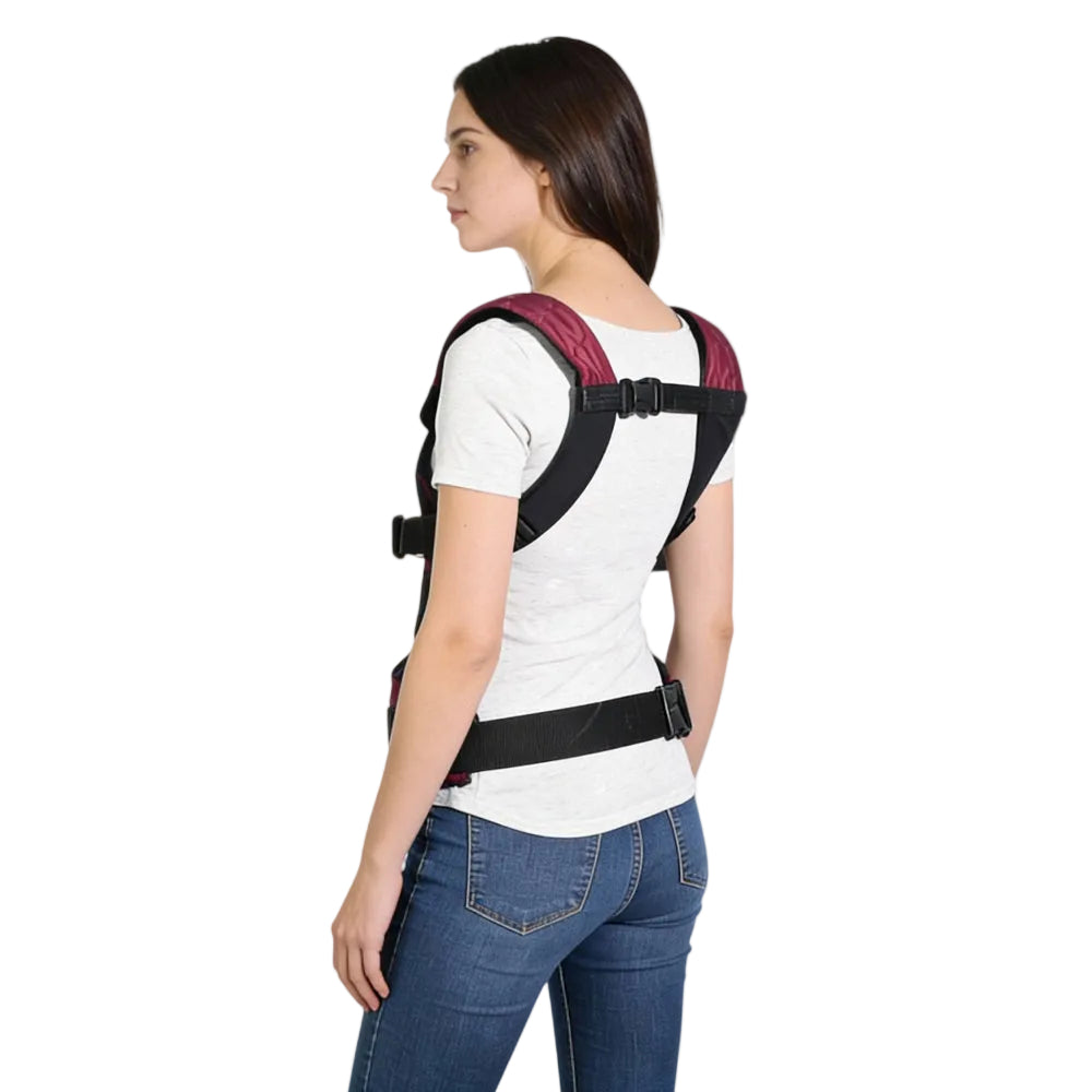 Petit Bebe Allure Baby Carrier – Burgundy