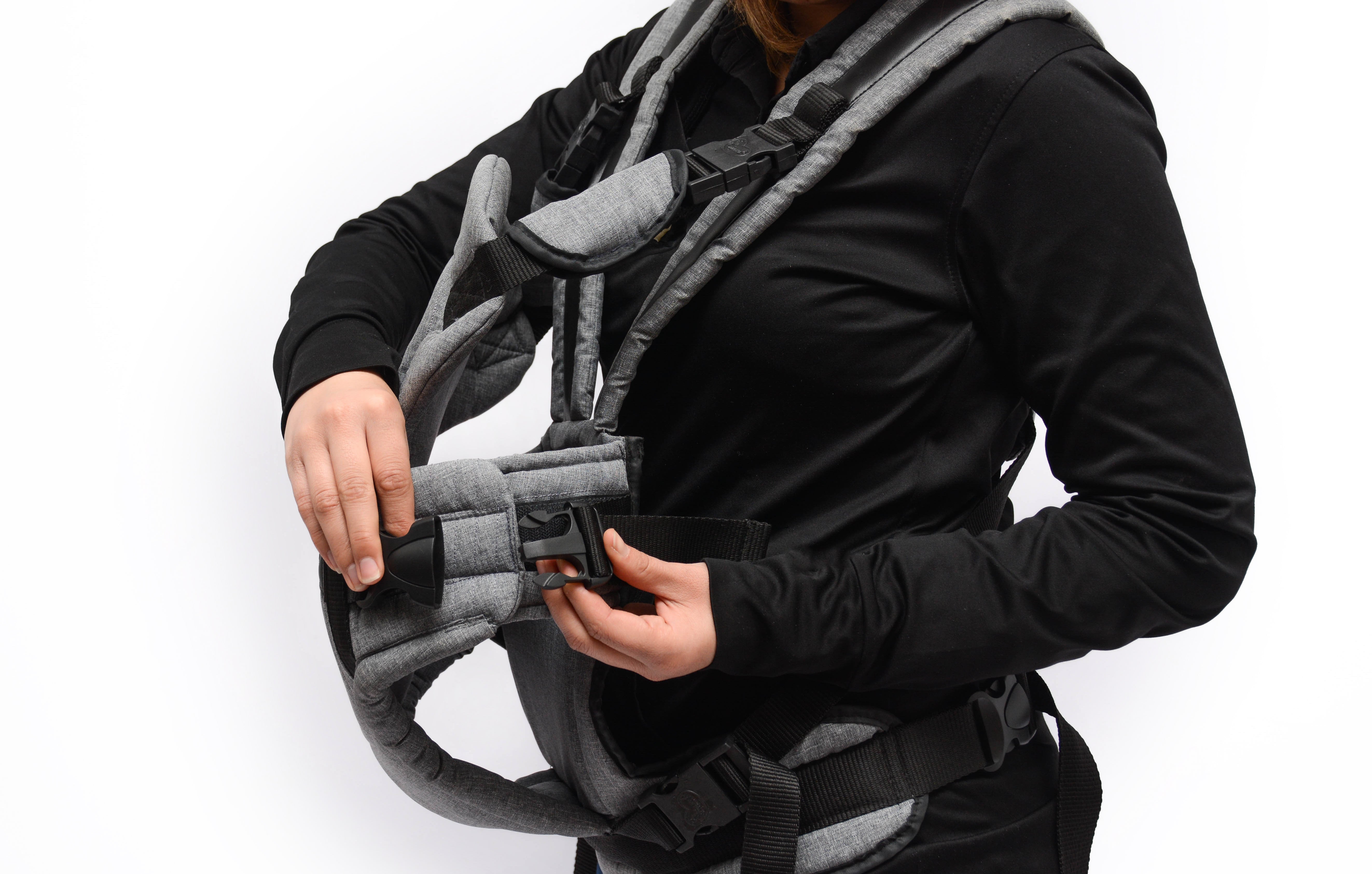 Petit Bebe Baby Carrier - Grey