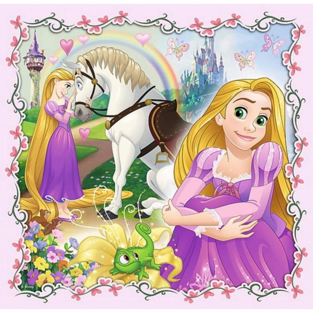 Trefl 3in1 Rapunzel, Aurora And Ariel Puzzle
