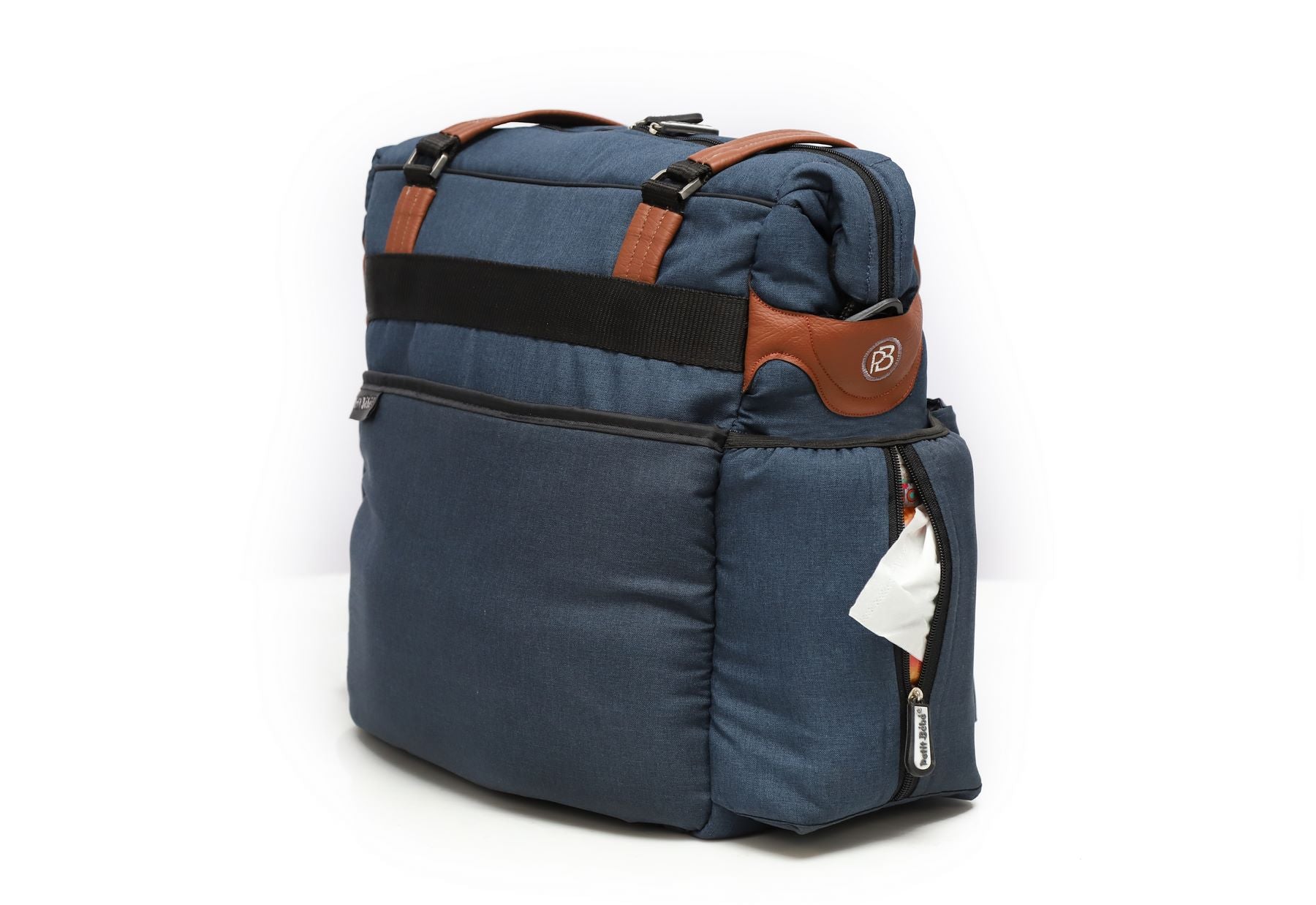 Petit Bebe Baby Diaper Bag Premium – Blue & Havan
