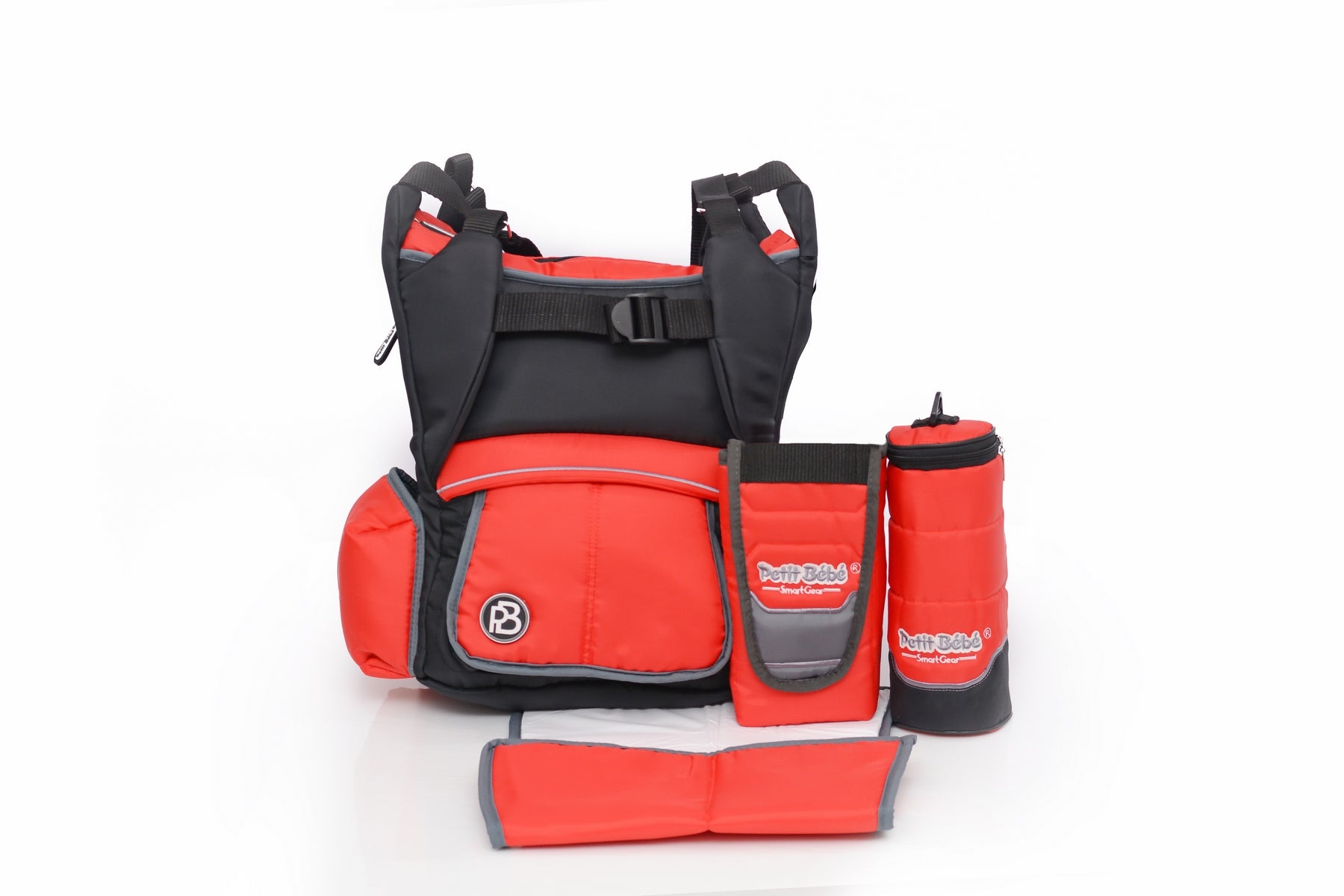 Petit Bebe Baby Diaper Bag Smart S2 – Red