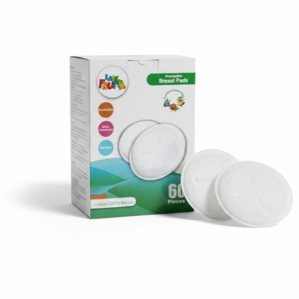 La Frutta Disposable Breast Pads – 60 Pcs - Baby Essentials