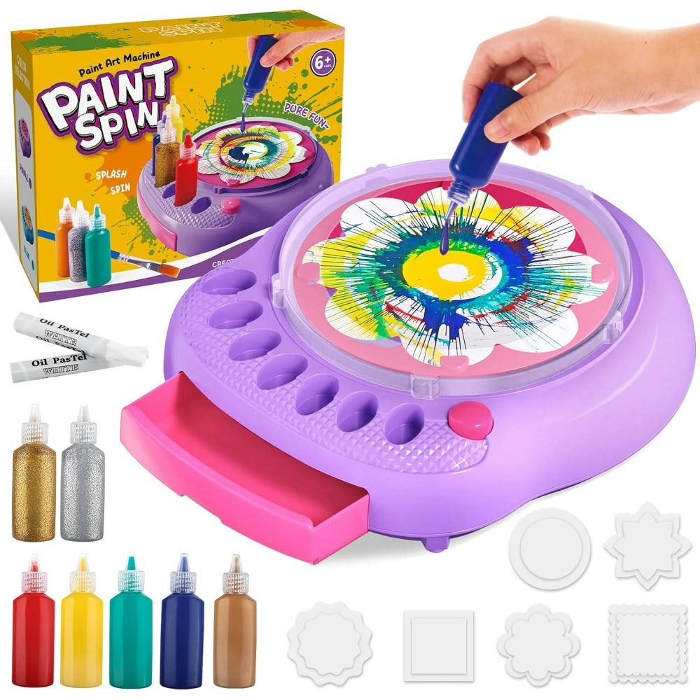 Paint Spin Paint Art Machine