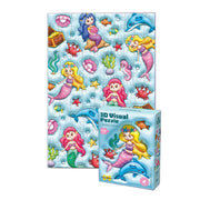 3-D Visual Puzzle - Seabed Theme