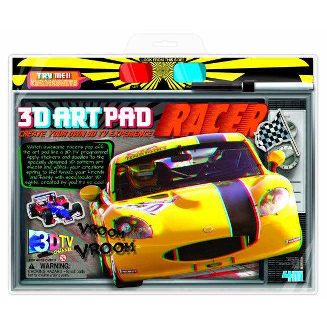 4M 3D Art Pad Racer Car Kit - Ourkids - 4M