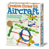 4M Creative Straw Aircraft Kit - Ourkids - 4M