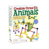 4M Creative Straw Kit - Animals - Ourkids - 4M