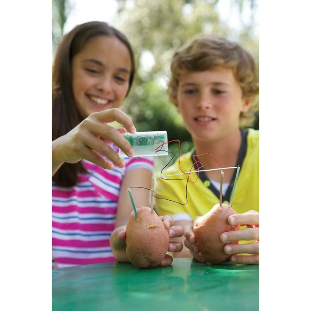 ساعة البطاطا من 4M مختبرات هندسة كيمياء العلوم الخضراء